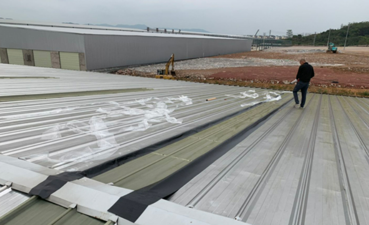 宿松厂房屋面防水维修案例